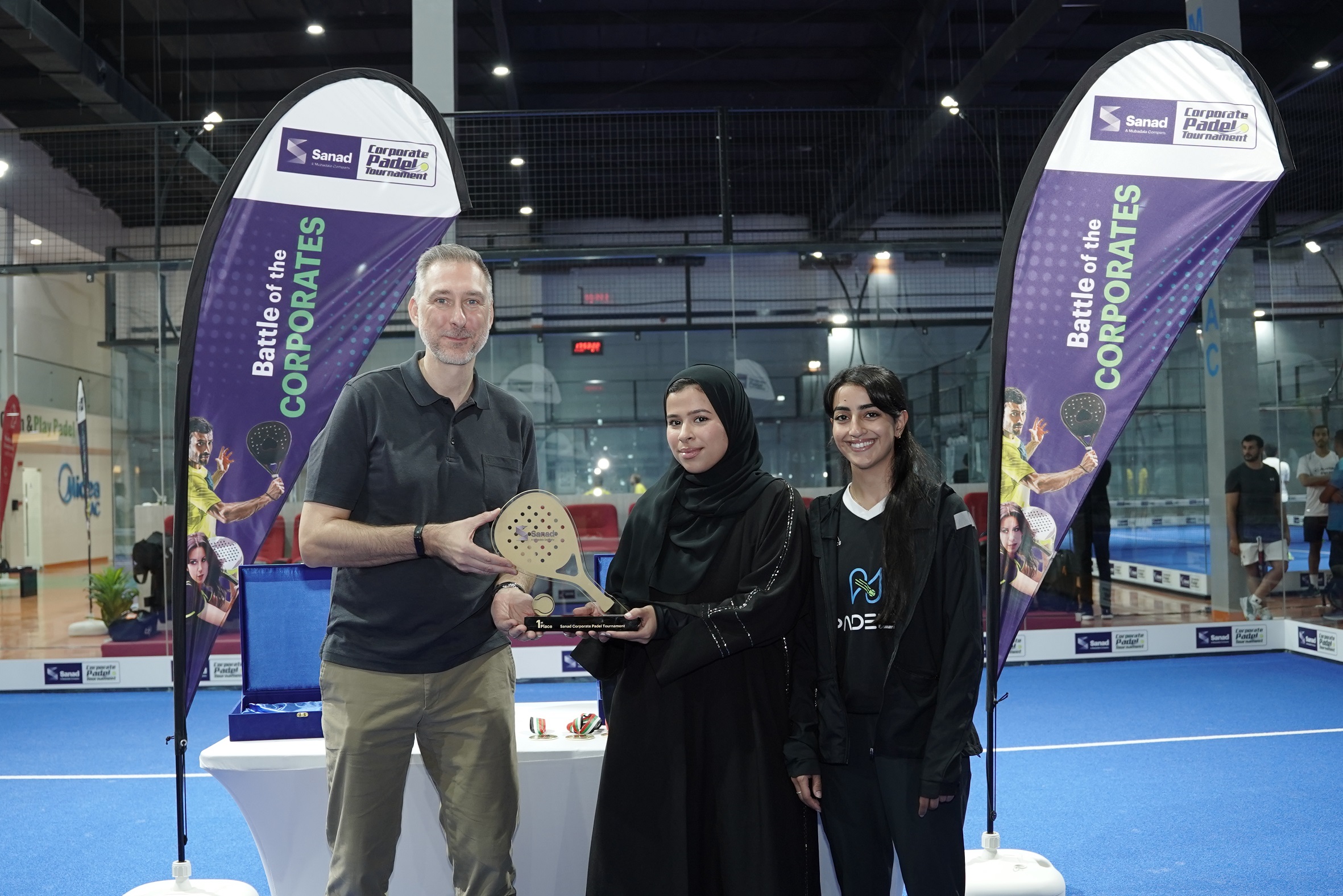 SANAD HOSTS ITS FIRST CORPORATE PADEL TOURNAMENT